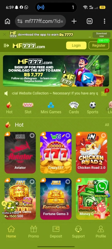 MF777 Game
