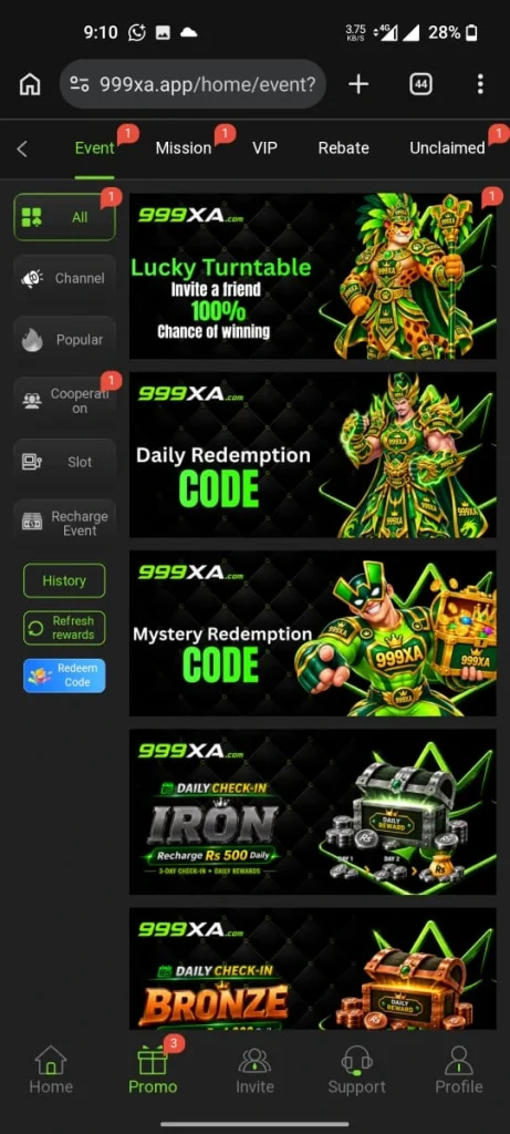 999XA Game