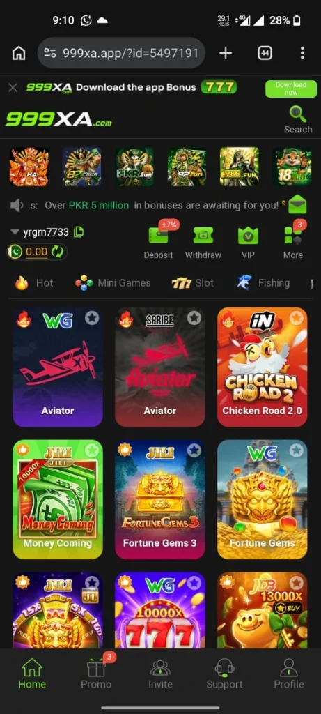 999XA Game